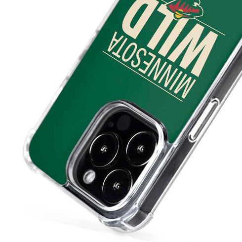 NHL Minnesota Wild Lineup iPhone 16 Pro Max MagSafe Case