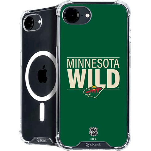 NHL Minnesota Wild Lineup iPhone 16e MagSafe Case