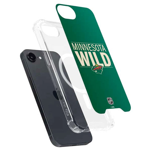 NHL Minnesota Wild Lineup iPhone 16e MagSafe Case