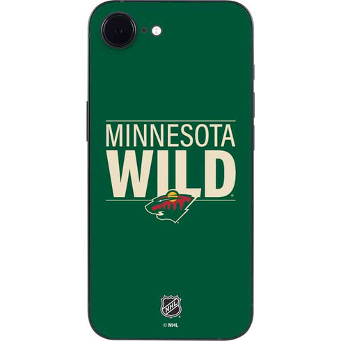 NHL Minnesota Wild Lineup iPhone 16e Skin