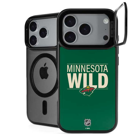 NHL Minnesota Wild Lineup iPhone 18 Pro Kickstand Case