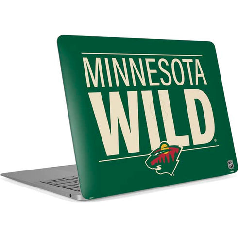 NHL Minnesota Wild Lineup Apple MacBook Air Skin