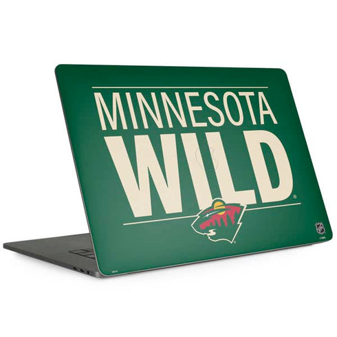 NHL Minnesota Wild Lineup MacBook Skins