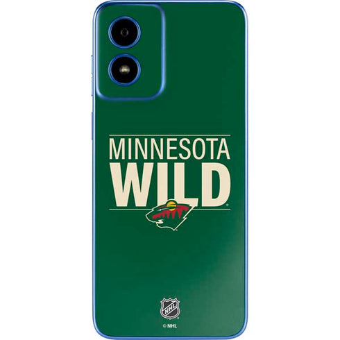 NHL Minnesota Wild Lineup Moto G Play 4G (2024) Skin