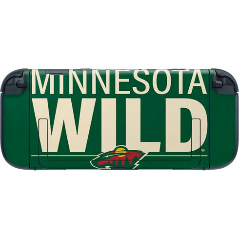 NHL Minnesota Wild Lineup Nintendo Switch 2 (2025) with Joy-Con Skin