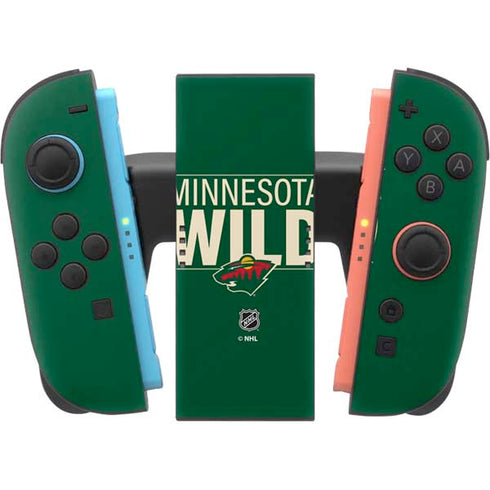 NHL Minnesota Wild Lineup Nintendo Switch 2 (2025) Joy-Con Controller Skin