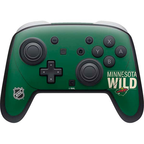 NHL Minnesota Wild Lineup Nintendo Skins