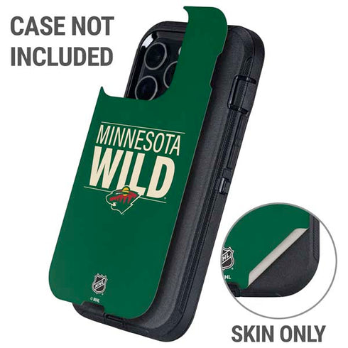 NHL Minnesota Wild Lineup Otterbox Defender iPhone Skin