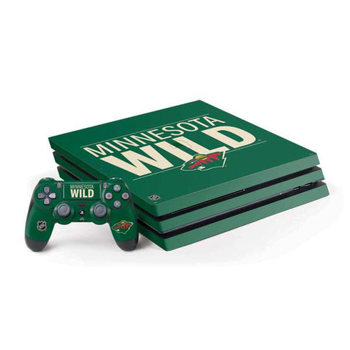 NHL Minnesota Wild Lineup PlayStation PS4 Skins