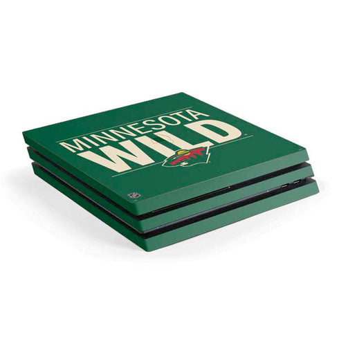 NHL Minnesota Wild Lineup PlayStation PS4 Skins