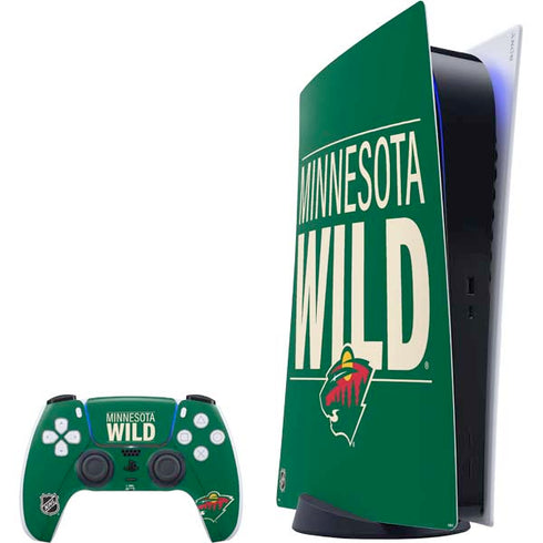 NHL Minnesota Wild Lineup PlayStation PS5 Skins