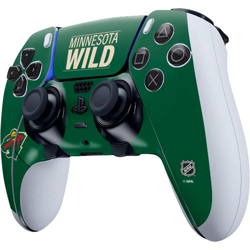 NHL Minnesota Wild Lineup PS5 DualSense Edge Pro Controller Skin