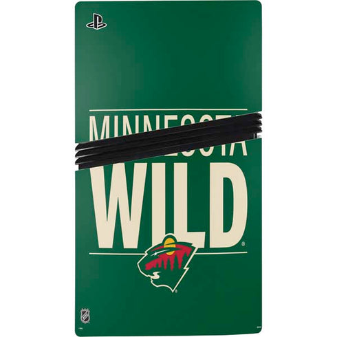 NHL Minnesota Wild Lineup PS5 Pro Bundle Skin