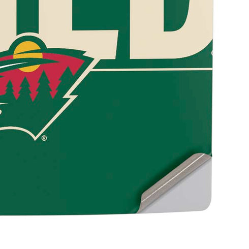 NHL Minnesota Wild Lineup PS5 Pro Disk Console Skin