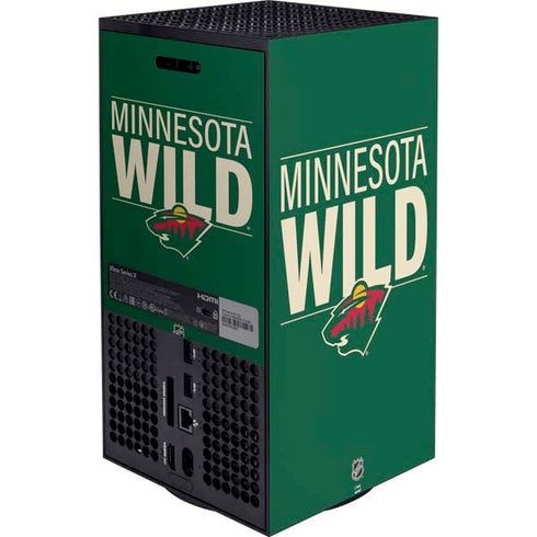 NHL Minnesota Wild Lineup XBox Series X Digital Edition Bundle Skin