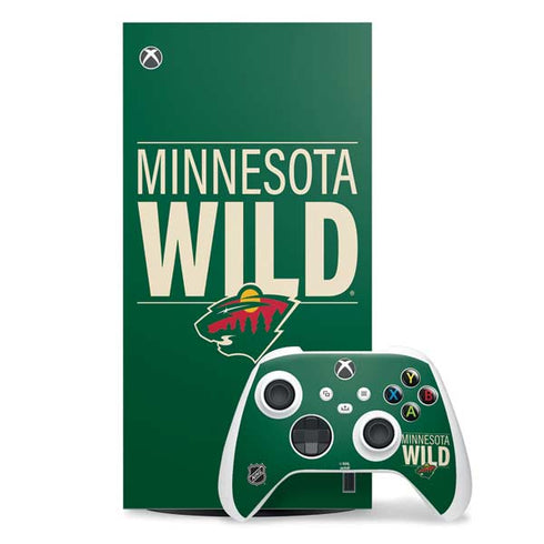 NHL Minnesota Wild Lineup Xbox Series X Skins