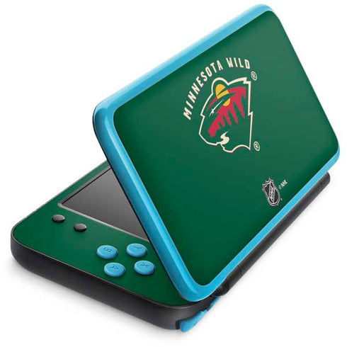 NHL Minnesota Wild Solid Background Nintendo Skins