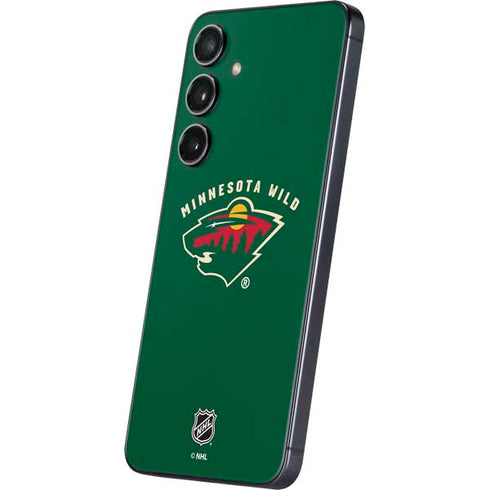 NHL Minnesota Wild Solid Background Galaxy A16 5G Skin