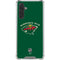 NHL Minnesota Wild Solid Background Galaxy A17 Clear Case