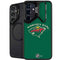 NHL Minnesota Wild Solid Background Galaxy S25 Kickstand Case