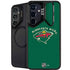NHL Minnesota Wild Solid Background Galaxy S24 Kickstand Case