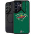 NHL Minnesota Wild Solid Background Galaxy S24 Plus Kickstand Case