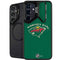 NHL Minnesota Wild Solid Background Galaxy S25 Plus Kickstand Case