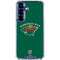 NHL Minnesota Wild Solid Background Galaxy S25 Clear Case