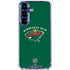 NHL Minnesota Wild Solid Background Galaxy S25 Clear Case