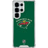 NHL Minnesota Wild Solid Background Galaxy S25 Ultra Clear Case