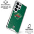 NHL Minnesota Wild Solid Background Galaxy S25 Ultra Clear Case