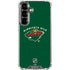 NHL Minnesota Wild Solid Background Galaxy S26 Clear Case