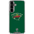 NHL Minnesota Wild Solid Background Galaxy S26 Plus Clear Case