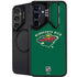 NHL Minnesota Wild Solid Background Galaxy S26 Plus Kickstand Case