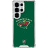 NHL Minnesota Wild Solid Background Galaxy S26 Ultra Clear Case