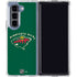 NHL Minnesota Wild Solid Background Galaxy Z Fold5 5G Clear Case
