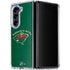 NHL Minnesota Wild Solid Background Galaxy Z Fold5 5G Clear Case