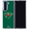 NHL Minnesota Wild Solid Background Galaxy Z Fold6 Clear Case