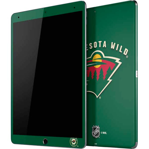 NHL Minnesota Wild Solid Background iPad Skins