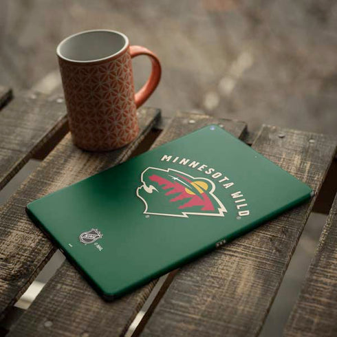 NHL Minnesota Wild Solid Background iPad Skins