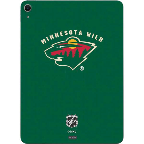 NHL Minnesota Wild Solid Background Apple iPad Air Skin