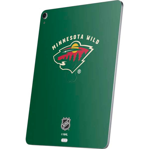 NHL Minnesota Wild Solid Background Apple iPad Air Skin