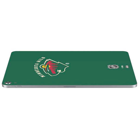 NHL Minnesota Wild Solid Background Apple iPad Air Skin