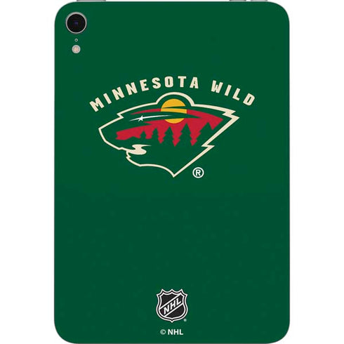 NHL Minnesota Wild Solid Background Apple iPad Mini Skin