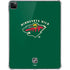 NHL Minnesota Wild Solid Background iPad Pro 11in (2024) Clear Case