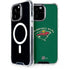 NHL Minnesota Wild Solid Background iPhone Cases