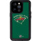 NHL Minnesota Wild Solid Background iPhone 15 Pro Waterproof Case