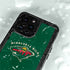 NHL Minnesota Wild Solid Background iPhone 15 Pro Waterproof Case