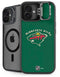 NHL Minnesota Wild Solid Background iPhone 16 Kickstand Case