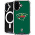 NHL Minnesota Wild Solid Background iPhone 16 Plus MagSafe Case